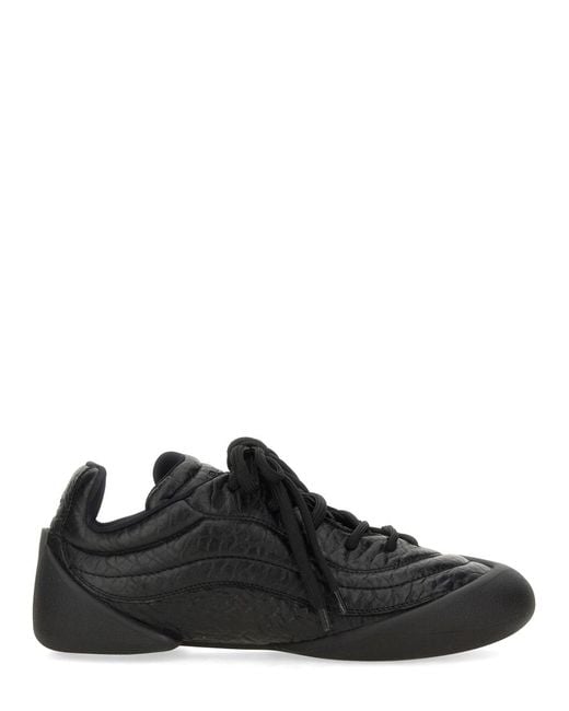 McQueen Black Flexion Sneakers Mutton Trainers for men