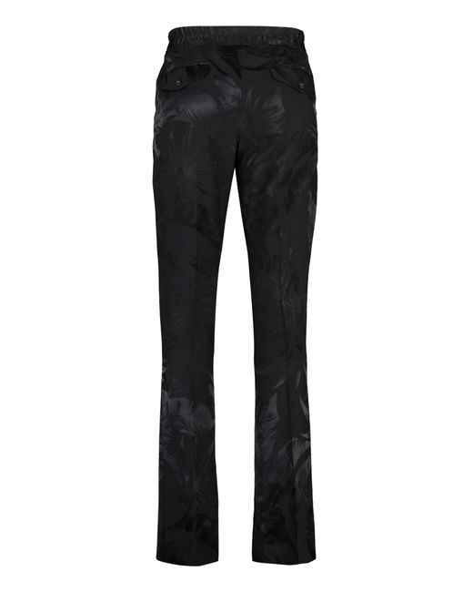 Tom Ford Black Viscose Trousers for men