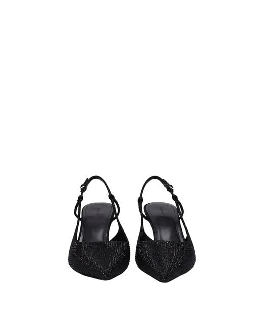 Givenchy Black Fabric High Heel Pumps