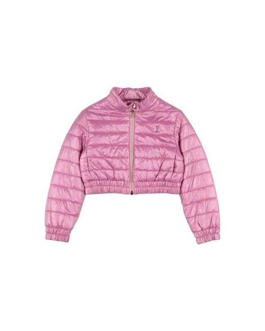 Herno Pink Kids Outerwear Jacket Gi000069G-12017 Pastel Clothing