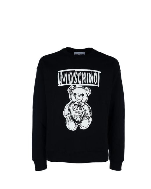 Moschino Black Felpe for men