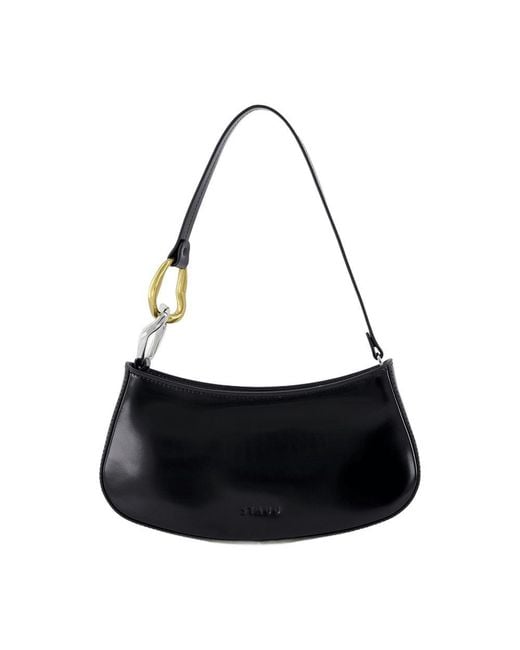 Staud Black Ollie Hobo Bag