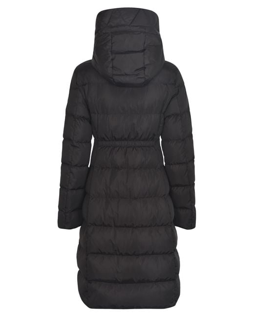Moncler Avocette Hooded Coat in Black Lyst UK
