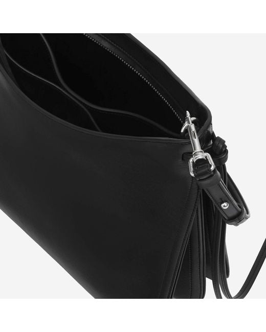 Phoebe Philo Black Gig Bag Leather Shoulder