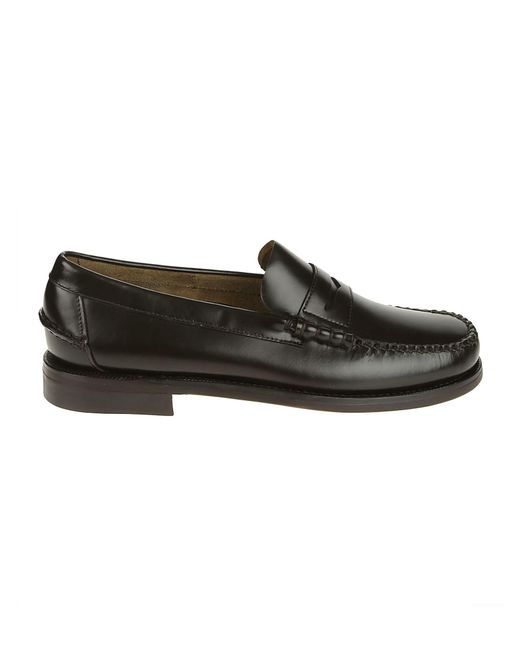 Sebago Black Classic Dan for men