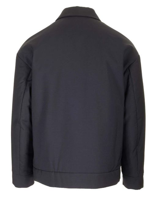 Valentino Blue Padded Jacket for men