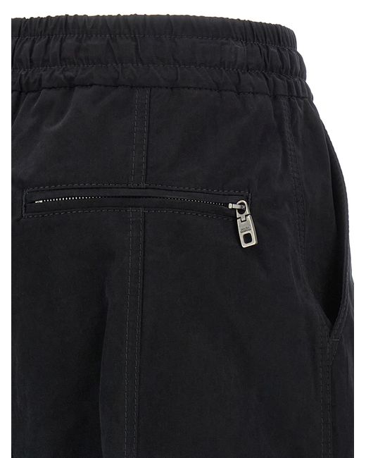 Dolce & Gabbana Black Cargo Pants Cotton Polyester Polyamide