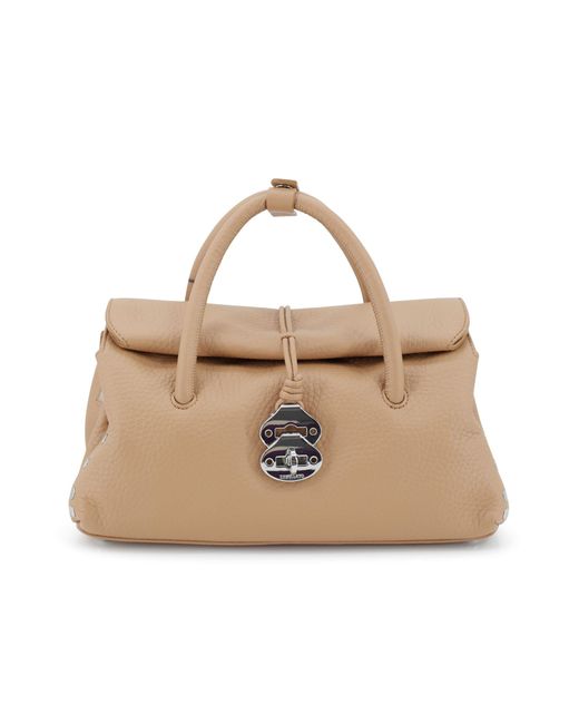 Zanellato Natural Dotta Centaur Small Tote Bag