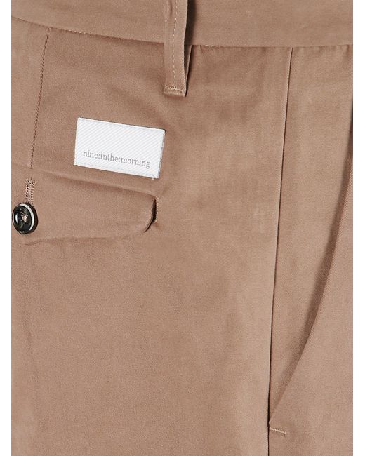 Nine:inthe:morning Men's Natural Slim Pants Giove casual pants