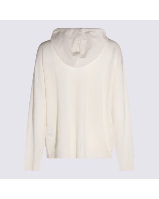 J.W. Anderson White And Wool Sweatshirt for men