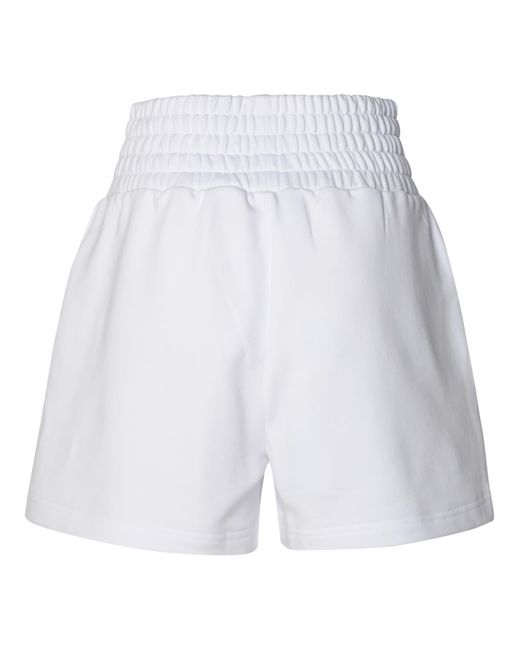 Chiara Ferragni White Cotton Shorts