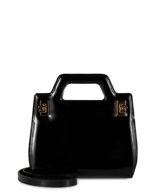 Ferragamo Black Wanda Mini Handbag