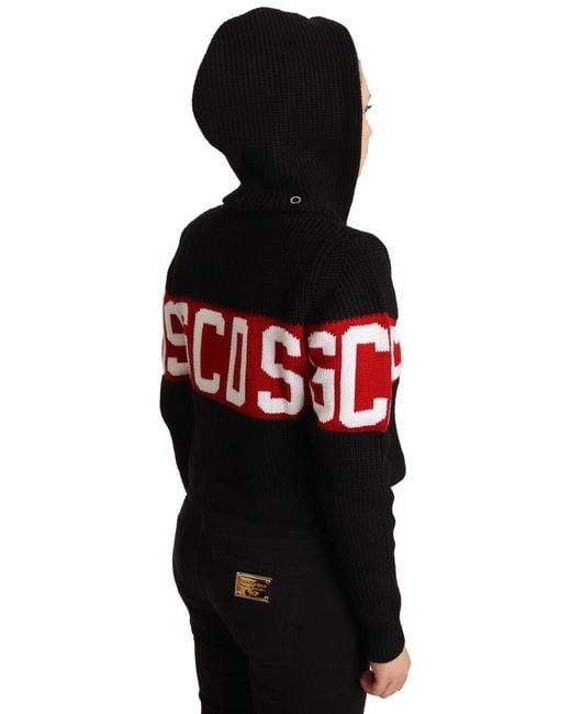 Gcds Black Gcd Chic Cashmere Cardigan Jacket