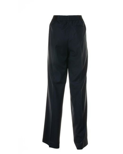 Seventy Black High-Waisted Trousers