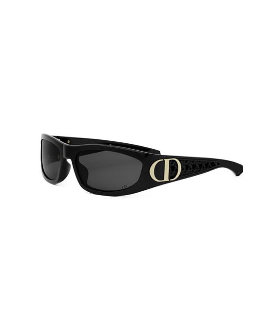 Dior Black Verydior S3I Rectangle Frame Sunglasses