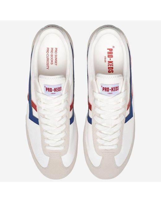 Pro Keds White Racer 77 Sneakers Polyamide Trainers