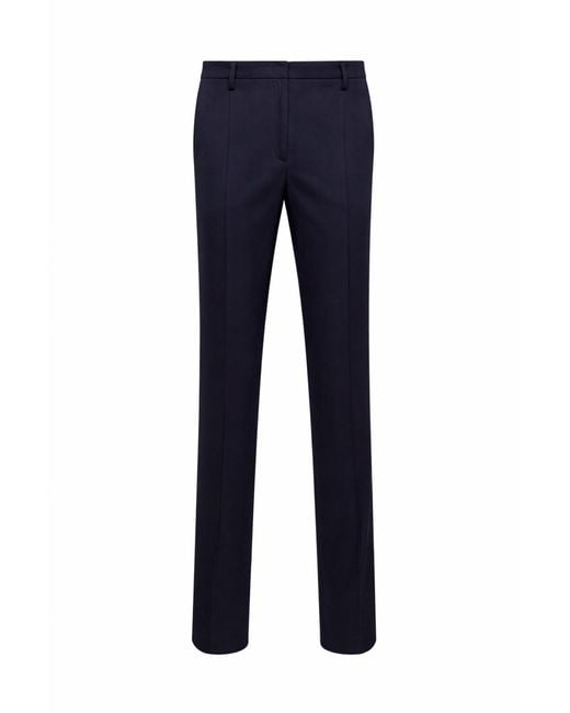 Prada Blue Chino Trousers Cotton