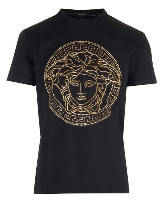 Versace Black Medusa T-Shirt for men