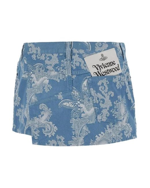 Vivienne Westwood Blue Foam Skirt