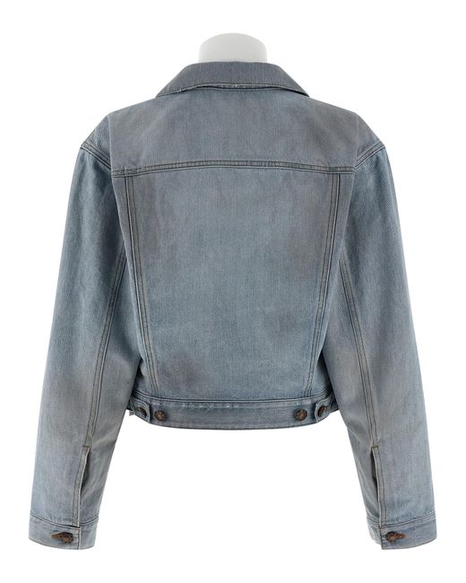 Balenciaga Blue Double Layer Jacket