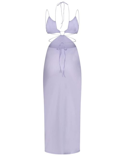 Amazuìn Purple Uma Long Dress