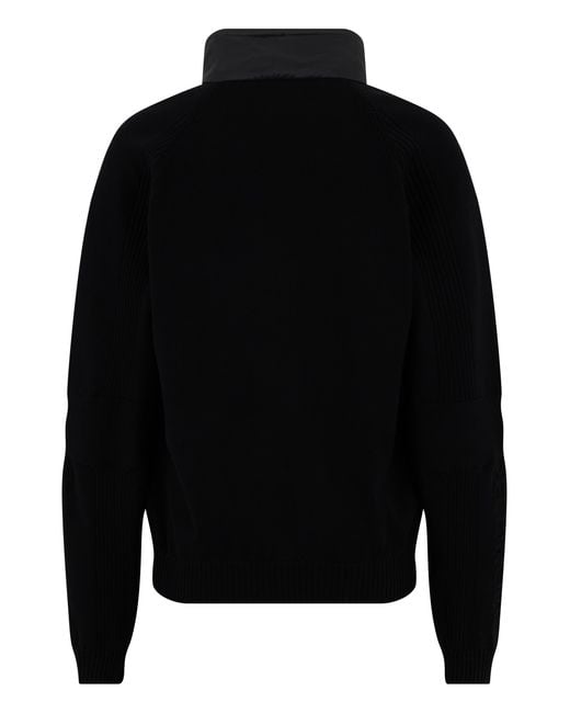 Moncler Black Puffer Jacket Day-Namic Polyamide