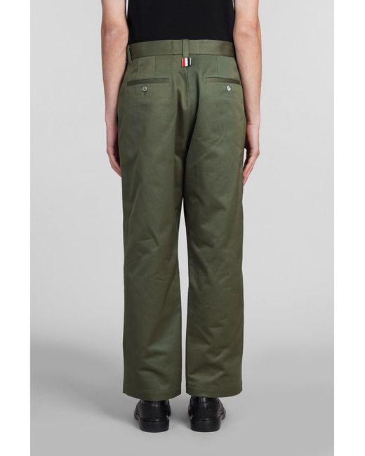 Thom Browne Green Pants for men