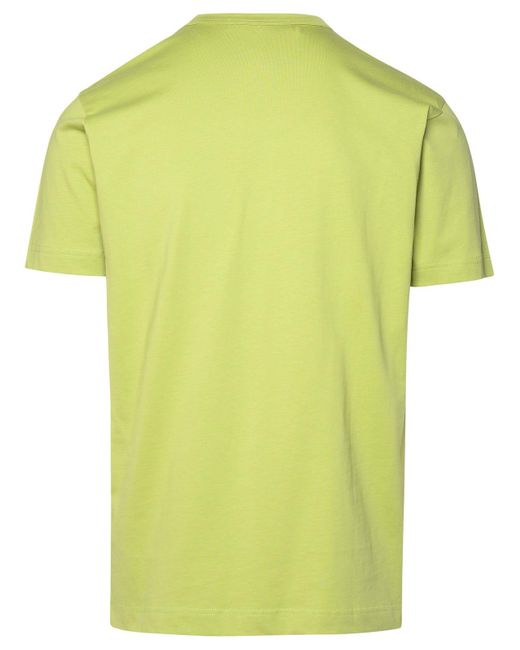 Comme des Garçons Yellow Cotton T-Shirt for men
