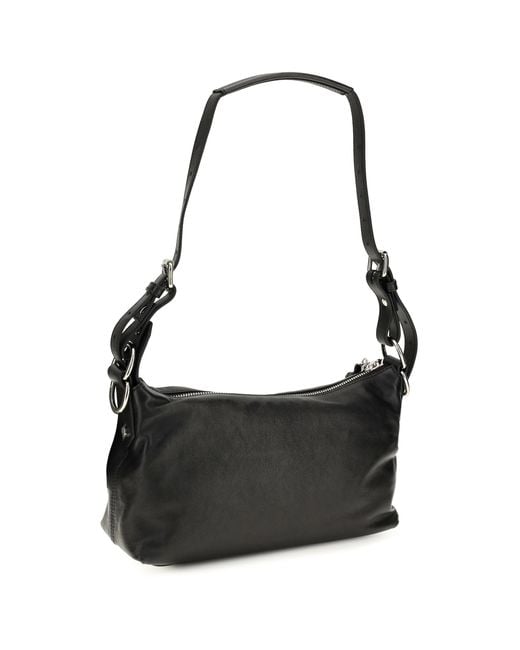 Vivienne Westwood Black Shoulder Bag Emma Leather Sheep Handbags