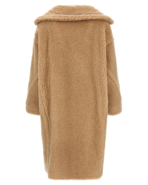 Max Mara Natural Tedgirl Coat Albino