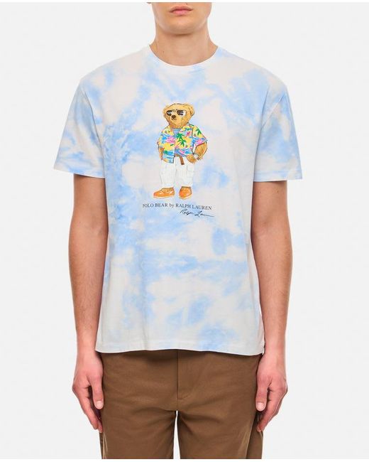 Polo Ralph Lauren Blue Bear T-Shirt for men