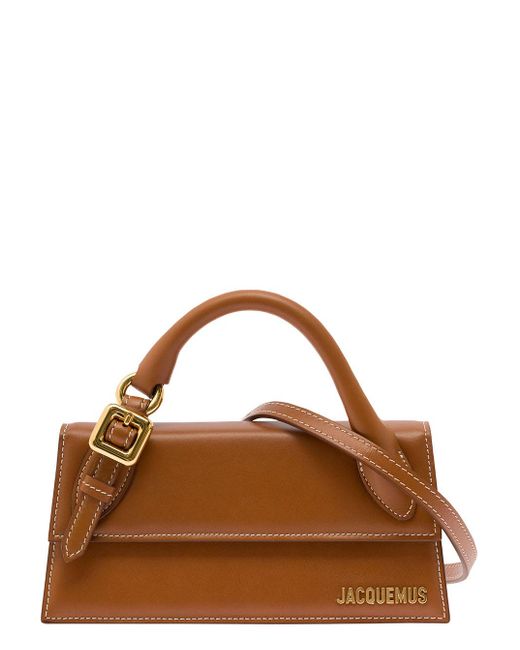 Jacquemus Brown Le Chiquito Long Bucle