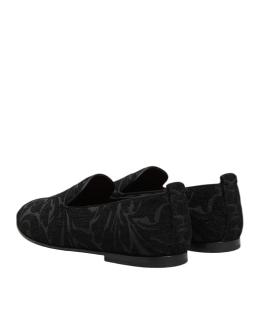 Dolce & Gabbana Black Loafers for men