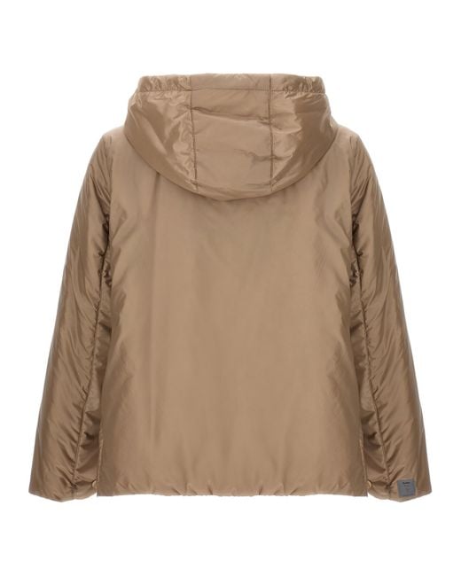 Max Mara Natural Greenh Puffer Jackets