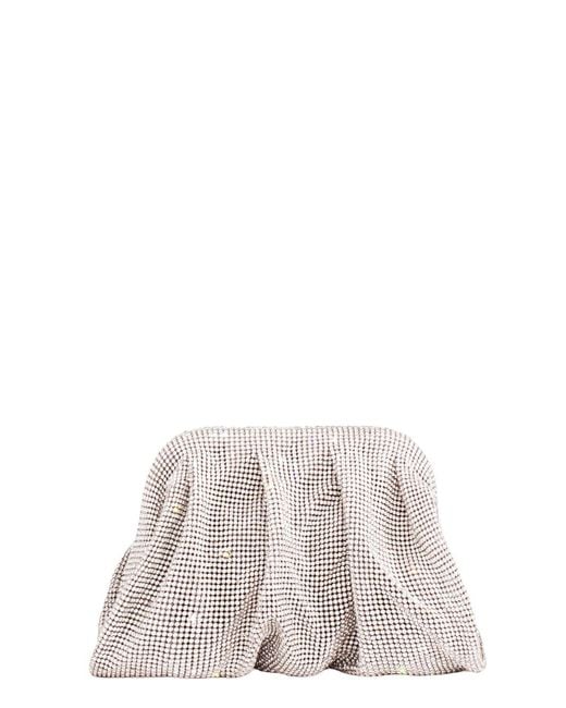Benedetta Bruzziches Metallic Clutch Venus La Petite Bags
