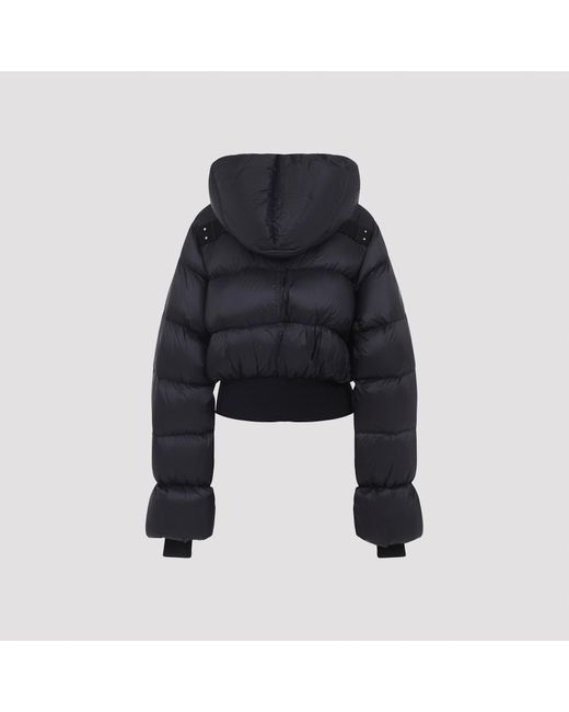 Rick Owens Black Hooded Jacket