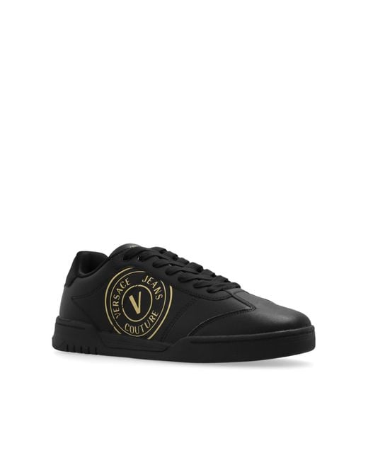 Versace Jeans Couture Sneakers With Logo in Black for Men | Lyst