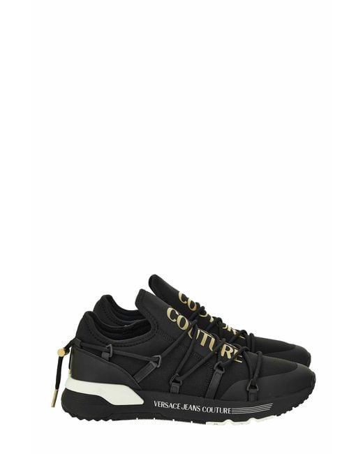 Versace Jeans Couture Black Sneakers for men