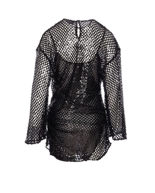 The Attico Black Dresses Polyester