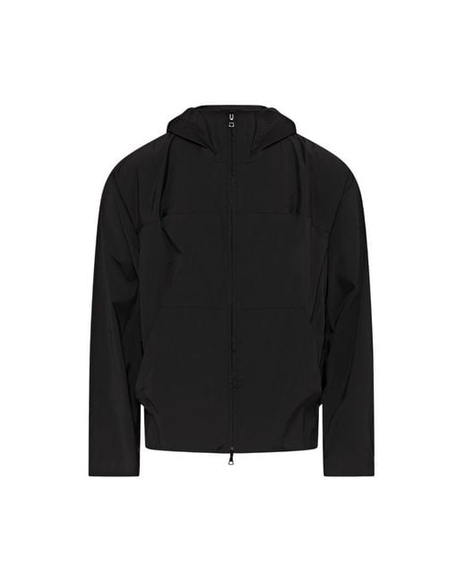 Orlebar Brown Black Kona Zip Up Jacket for men