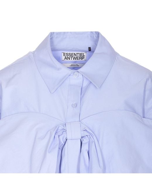 Essentiel Antwerp Blue Ibow Shirt