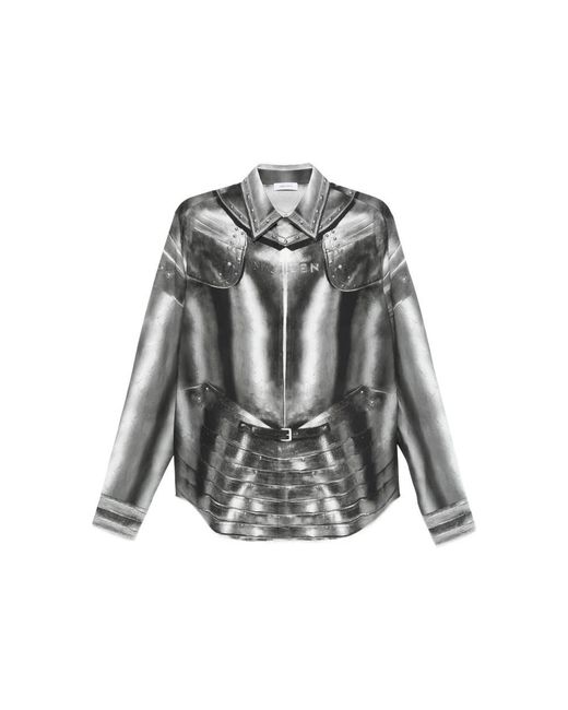 McQueen Gray Shirts for men