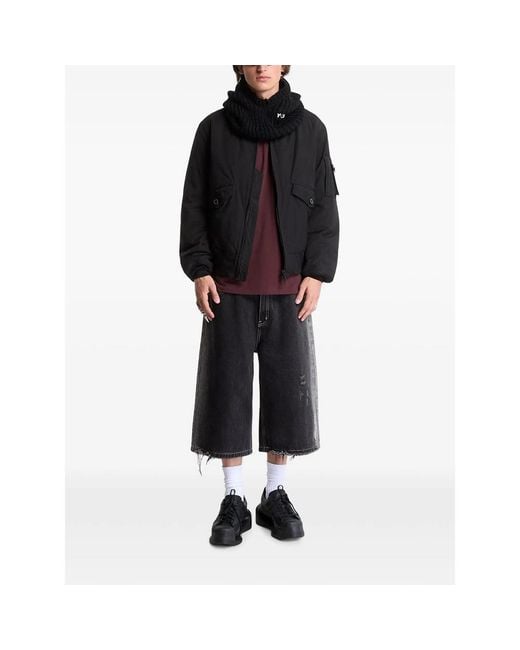 Adidas Black Jacket Y-3 Polyamide for men