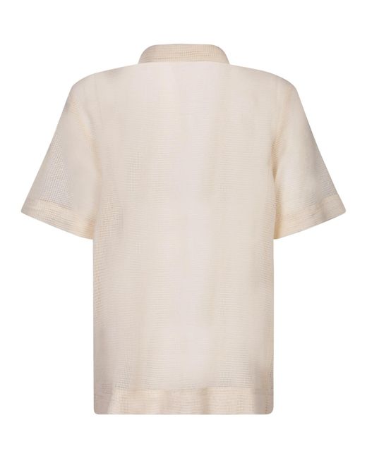 Séfr White Sefr Noam Textured Shirt for men