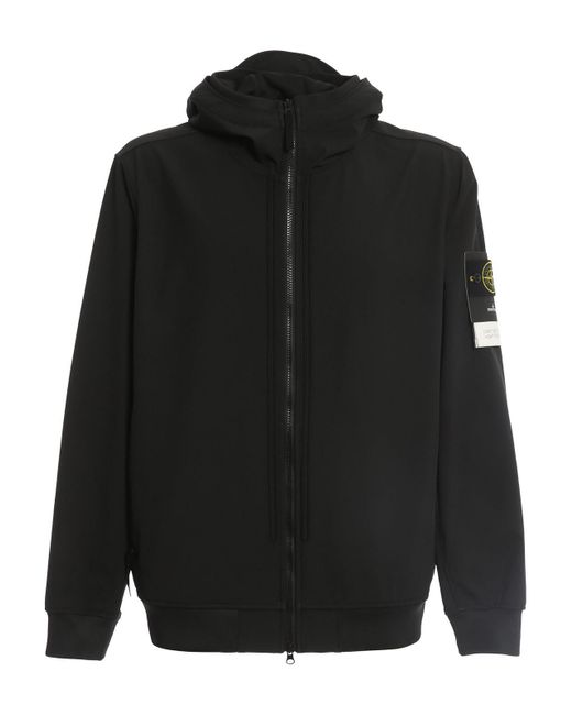 Stone island soft top shell jacket mens