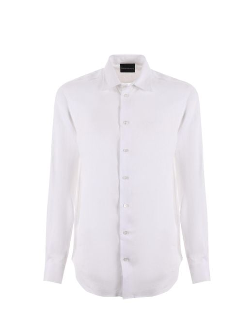 Emporio Armani White Shirts for men