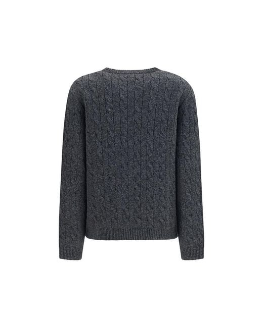 Valentino Garavani Gray Wool Oves Aries Sweatshirt