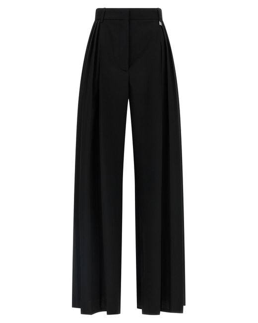 GIUSEPPE DI MORABITO Black Tailored Pants Virgin Wool
