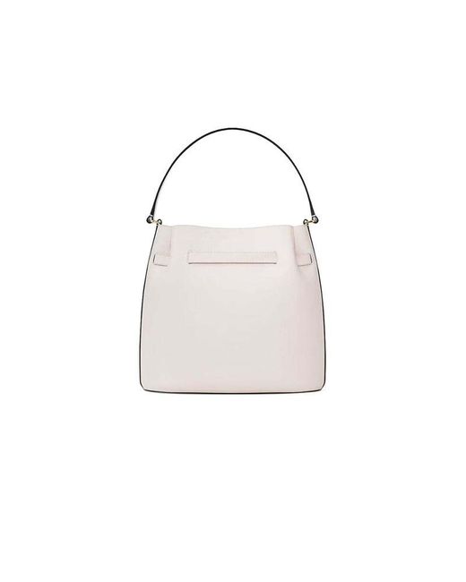 Michael Kors Pink Bucket Bag Leather Bucket-Bags