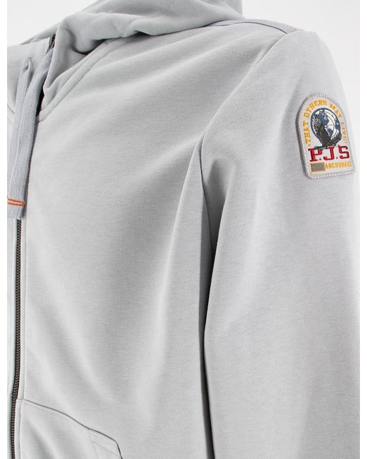 Parajumpers Gray Hoodie for men